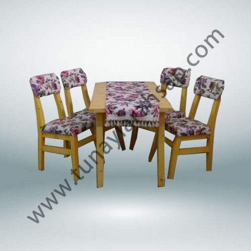 mss0051 Zehra Ahşap Masa Sandalye